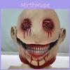 Halloween Mask Haunted With Blood And Sharp Teeth For Ghostly Costume Play