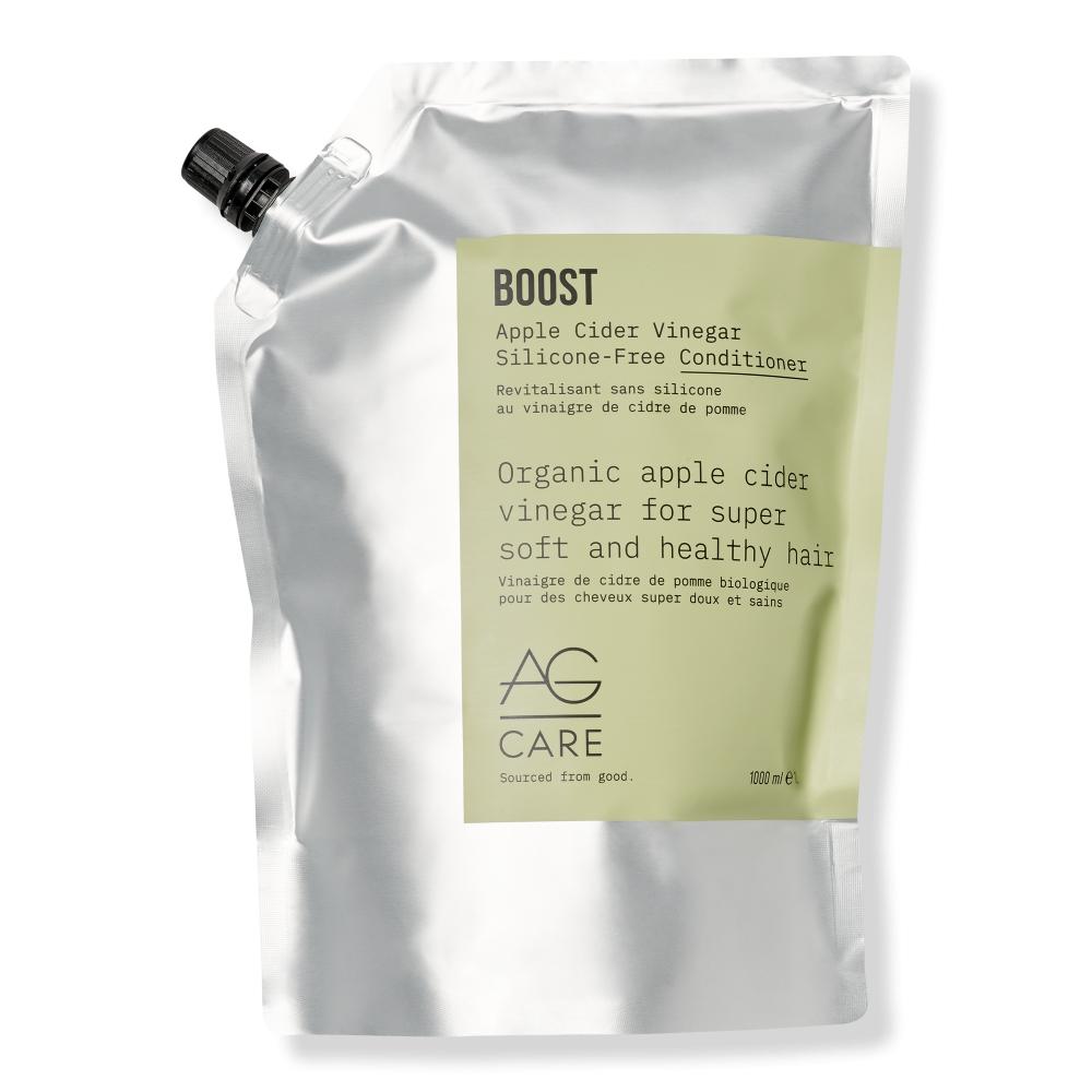 Кондиционер без силикона с яблочным уксусом Ag Care Boost, 12,0 унций