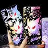 Крутой чехол для телефона Pokemon Gengar для Xiaomi Redmi Note 13 Pro Plus 9 12 Pro 7 8 11s 12s 11 14 10 10S 9S Funda