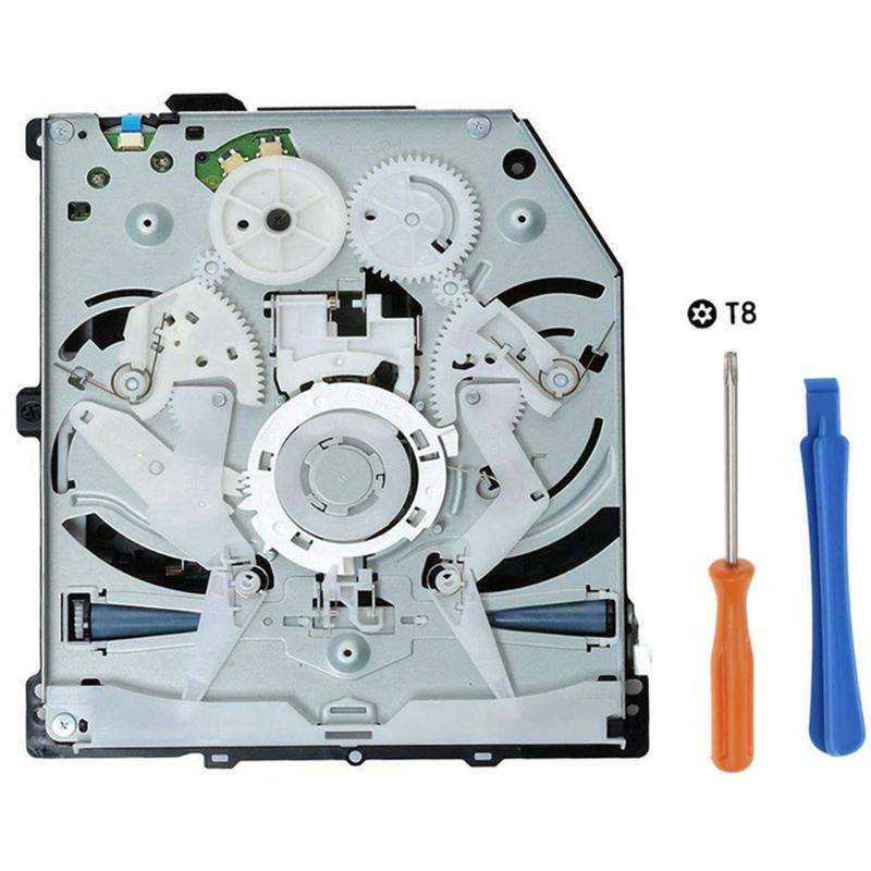 Replacement DVD Disk Drive with Opening Tool for KEM-490 CUH-1100 CUH-11XX Repair Disk Drive Game Accessory