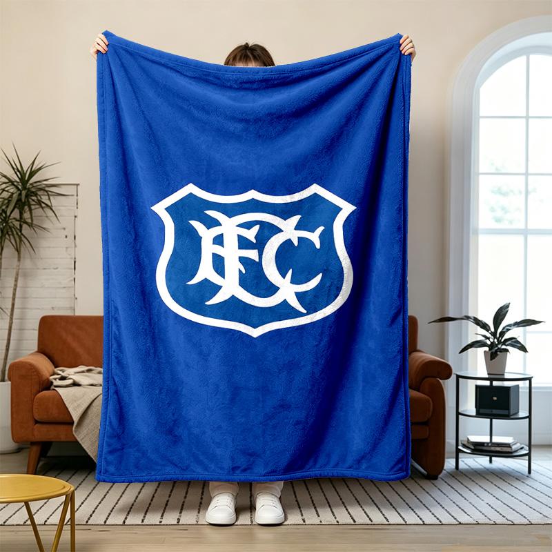 Everton Soft and comfortable flannel Suitable for sofas living rooms outdoor camping travel and also makes a great anniversary gift