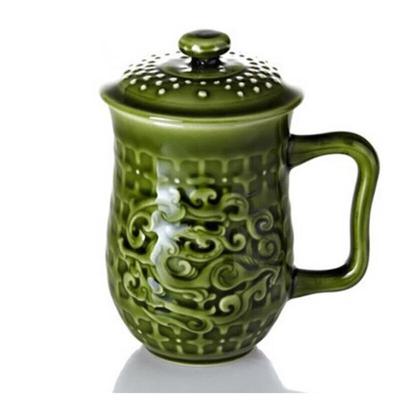 Керамическая высокая кружка 'Лови момент' Qian Tang Xuan Huoci