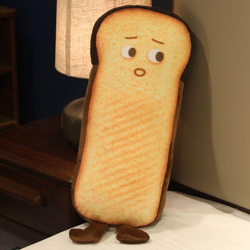 Comfortable Plush Toy For Sleeping Or As Sofa Cushion Simulation Bread Design