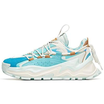 Li Bai X Hot амортизирующие нескользящие износостойкие низкие кроссовки для пап, мужские кроссовки, синие, белые 912038890-6