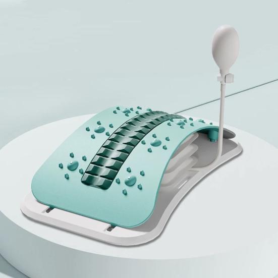 Тренажер для спины, тренажер для талии, регулируемый декомпрессор позвоночника, сколиоз, ишиас, облегчение боли в пояснице, массажер, доска для вытяжения поясницы