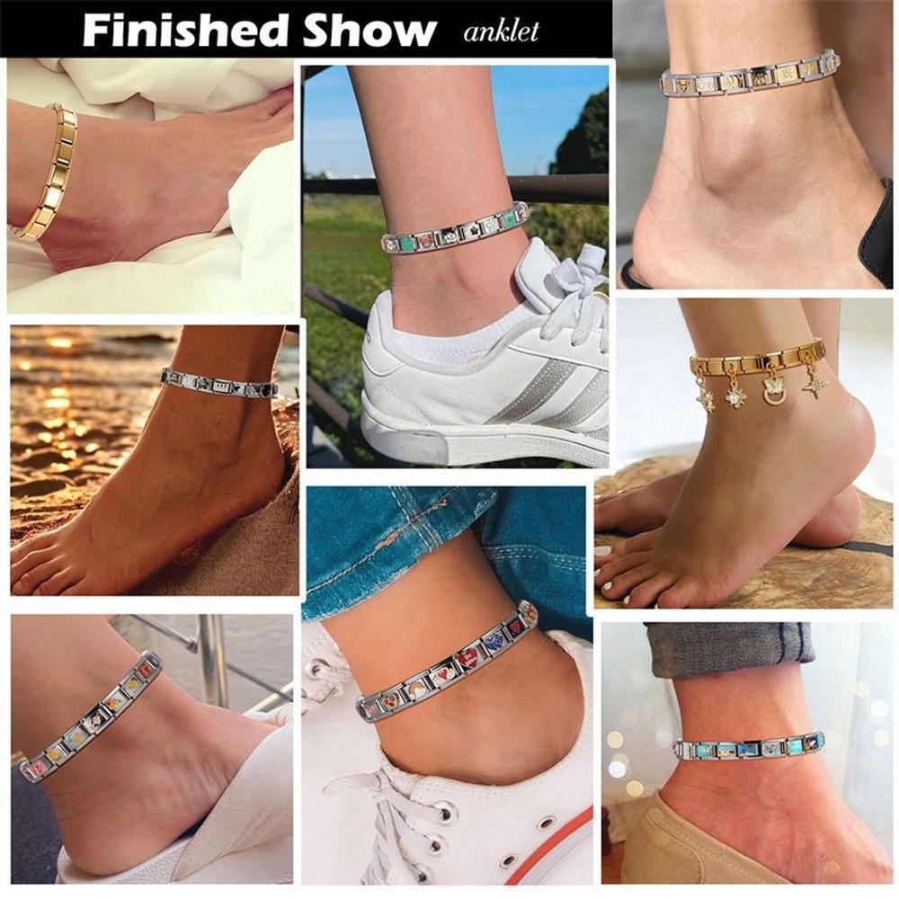 Fit 9mm Bracelet DIY Charm Bracelet Accessory Metal Fashion Bangle Accessory