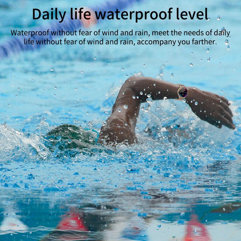 Bluetooth Звонок Мужчины Женщины Смарт Часы Полный Сенсорный Фитнес Трек Водонепроницаемый Для Android и Ios Часы