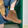 Winter Boots Autumn Big Head Thick Bottom Fashion Comfortable and Versatile Casual Boots Women's Work Boots Single Boots