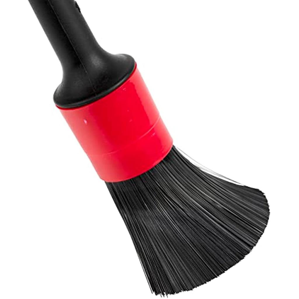 Набор щеток для чистки автомобиля, щетка для детализации автомобиля, выходное отверстие для внутреннего воздуха, наружная ступица колеса, кабина двигателя, упаковка из 5 шт., с коробкой для хранения