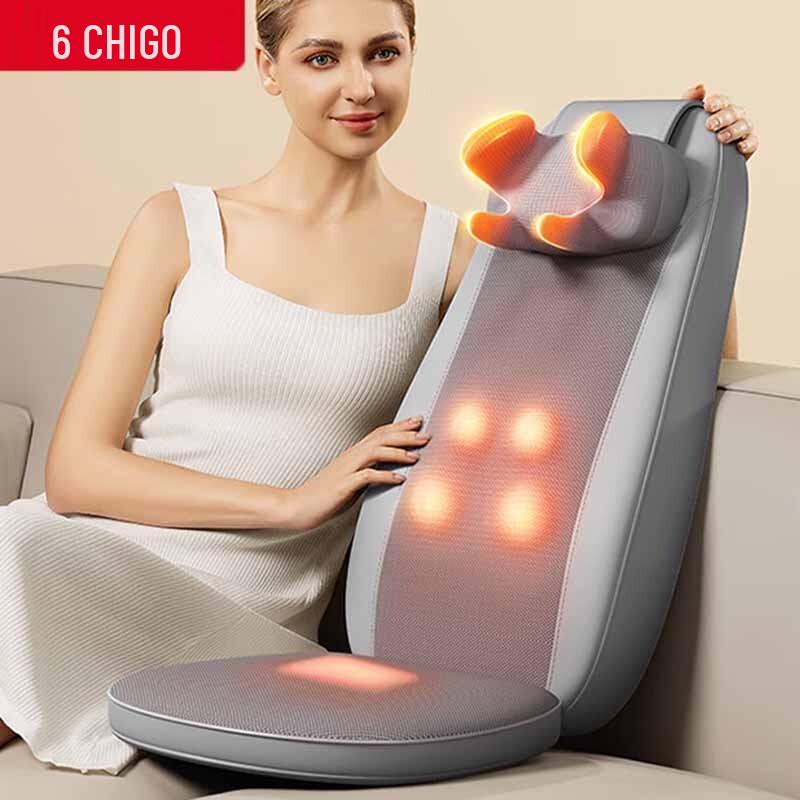 CHIGO Smart Massage Cushion with Heat Therapy
