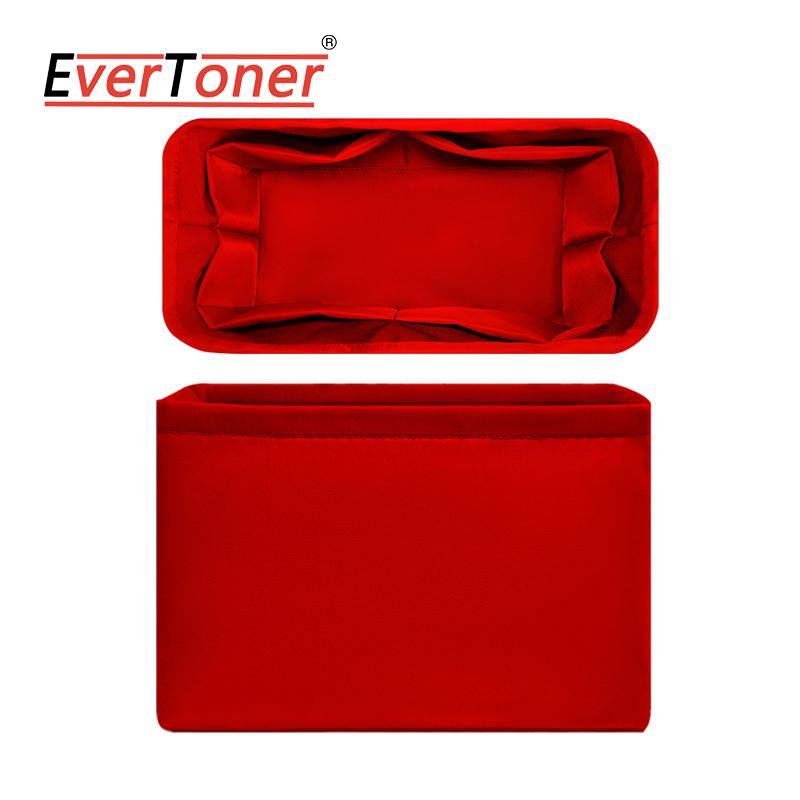 EverToner Multi-pocket Nylon Material Insert Organizer for L Ta-eoff Backpack Travel Makeup Storage Bag Accessory