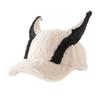 Winter Thermal Baseball Cap with Doberman Floppy Ear Thickened Warm Knitted Beanie for Women Large Size