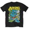Asking Alexandria Футболка Killer Robot Черная Новая