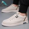 Men's board shoes 2025 new trend versatile student flat white shoes low-top shoes