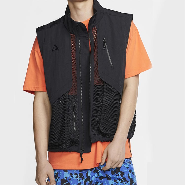 Nike ACG Жилеты Мужские С воротником-стойкой Умеренные Другое BQ7290-010
