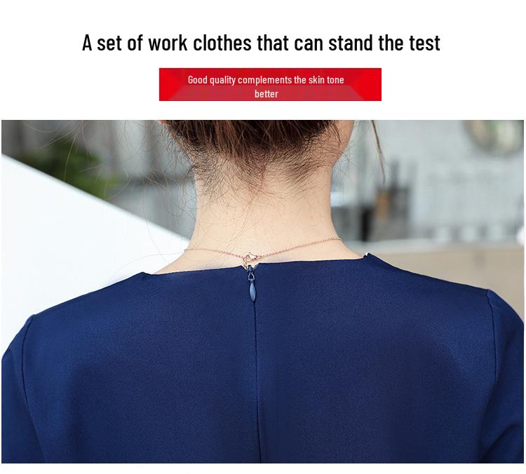 Women's Long Sleeve Beauty Salon Uniform for Health Club & Spa