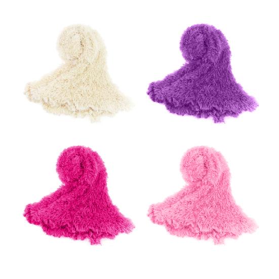 Женский шарф, яркий цвет, толстый плюшевый шарф, для путешествий на открытом воздухе, пляжа, многофункциональный, универсальный