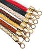 Chic 30cm Braided PU Leather Strap for Customizable DIY Purse Handle Solutions