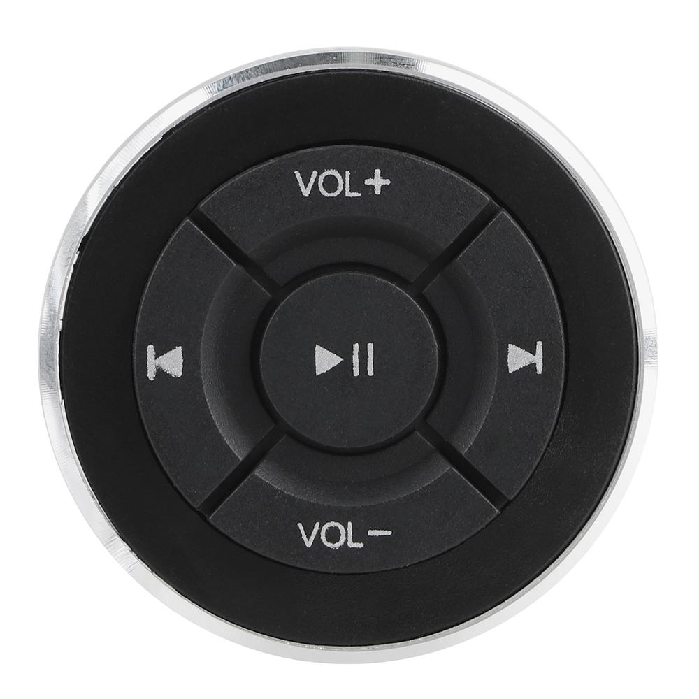 Автомобильный руль, беспроводные пульты дистанционного управления для IOS, Android, телефона, планшета, MP3, кнопка воспроизведения музыки, мотоцикл, велосипед, Bluetooth, кнопка громкости мультимедиа