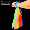 1Pcs/1Pair with Elastic Rope and Bell Children Wrist Ribbon Pom Club Dance Prop  Big Match