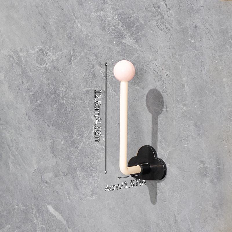 2Pcs Multi-Functional Storage Hooks Headband Display Rack Scrunchie Organizer Stand Bathroom No-Punch Hooks Wall Key Bag Hanger