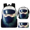 Naruto Naruto Surrounding Primary School Bag Cartoon Animation Backpack Satchel Pencil Case