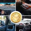 Car Analog Clock luminous car dashboard exhaust port adhesive timing clock electronic quartz hour clock For Car Dashboard