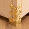 Traditional Aesthetic Elegant Copper Corner Protectors with Chinese Antique Design for Preserving Furniture Edges Corner