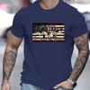 Metal Rivet Decor T-shirt - Street Dark Tough Style