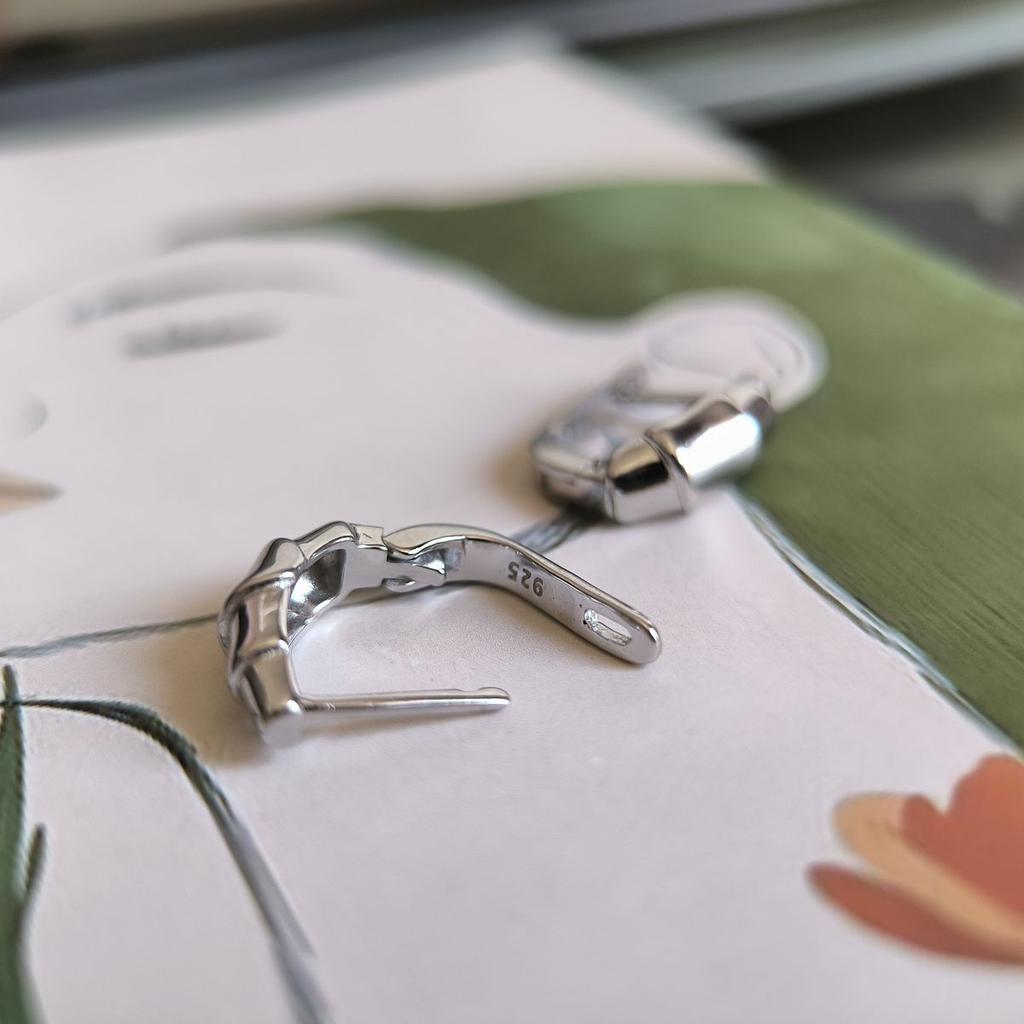 Серебряные серьги без камней (2187493)