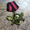 Fictional Diy A Very New Medal Soviet Infantry Medal Of Honor Red And Black Striped Hanging Plate With Double Layer Zinc Alloy Die Casting