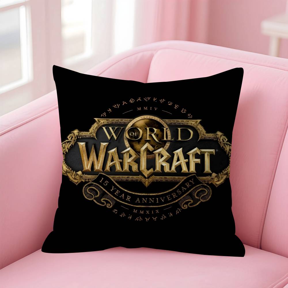 Pillow Anime Pillow Sofa Bed Head Pillow Cover Cushion Cover Fashion World of Warcraft Hot Video Game
