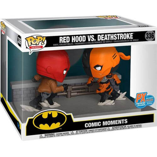 DC Comics Red Hood против Deathstroke Comic Moment Американская поп-музыка! винил