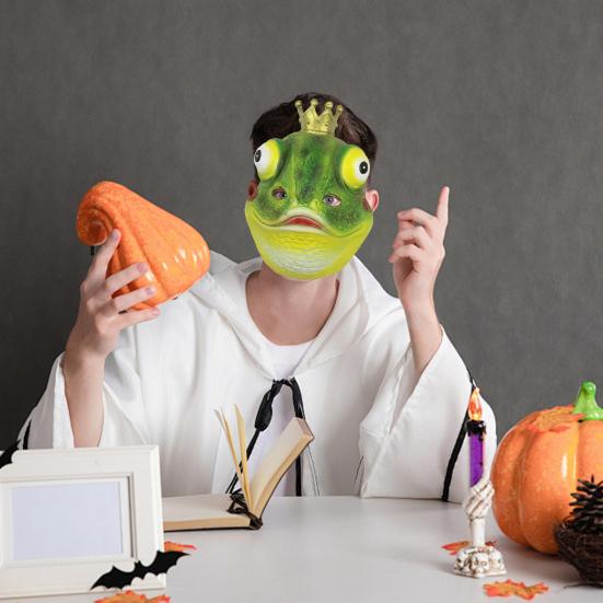 Frog Masque Novelty Adult Animal Masque Props Halloween Role Play