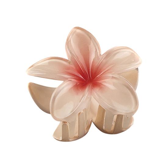 Женская маленькая заколка для волос с цветком, заколка для волос, реалистичная форма цветка, градиент, детские волосы, фиксированный инструмент для украшения волос