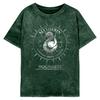Womens/Ladies Slytherin Constellations Acid Wash T-Shirt
