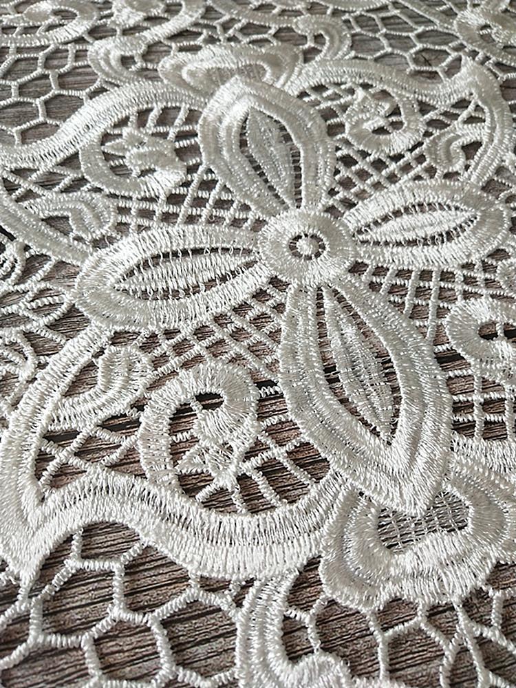 Modern Lace Embroidery Table Place Mat Cloth Placemat Cup Mug Tea Coffee Coaster Dining Doily Drink Glass Pad Christmas Kitchen