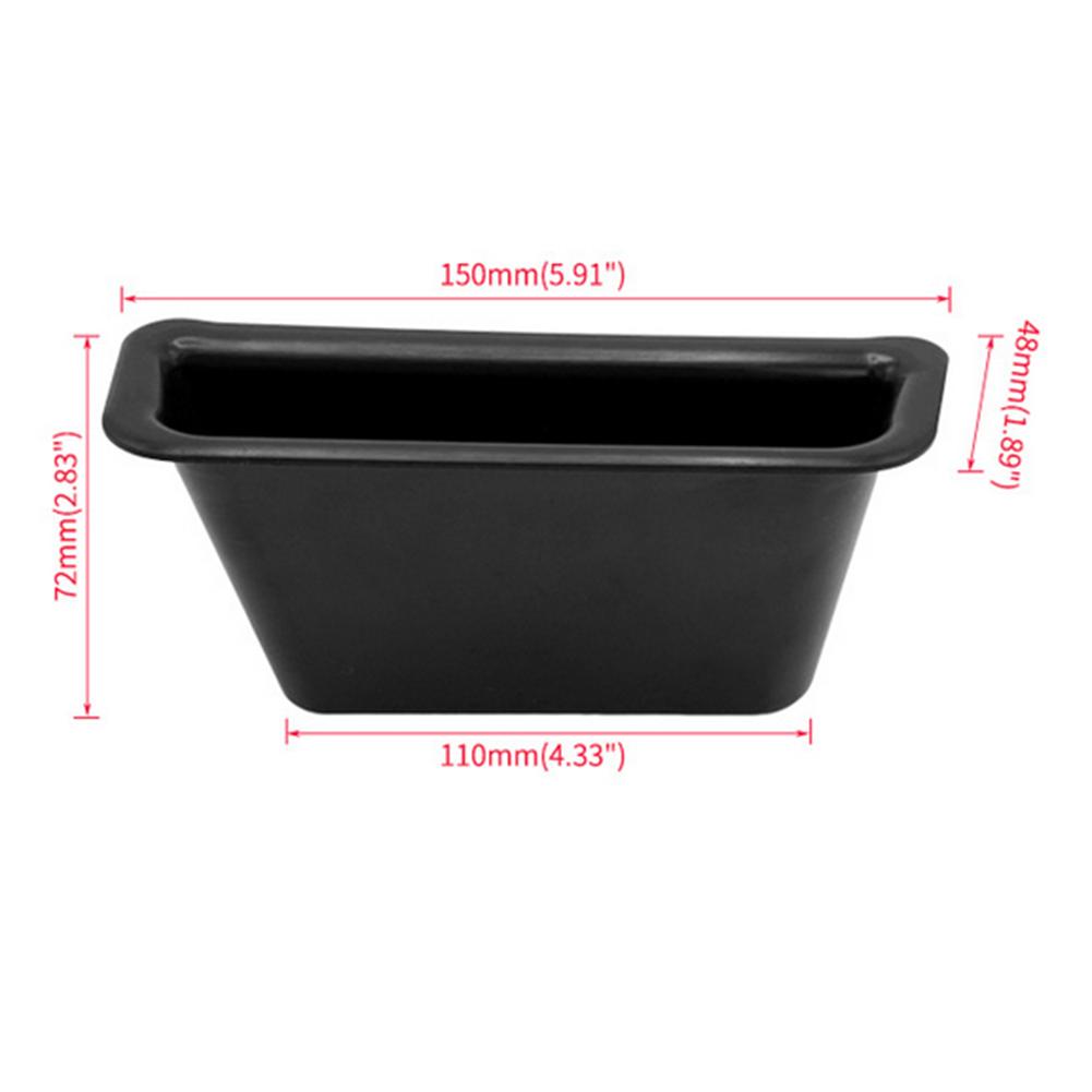 1 Pcs Car  Door Side Storage Box Organizer Holder Interior Modification For Mustang Door Storage Box Lattice Car Storage Part