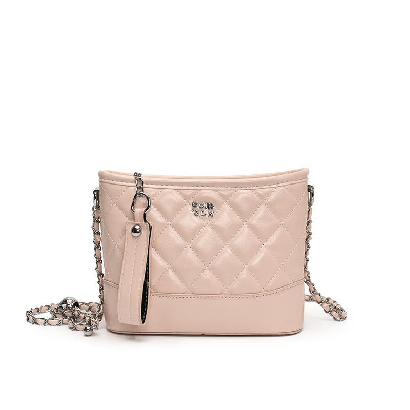 Новая модная и высококлассная маленькая квадратная сумка 2025 трендовая женская сумка через плечо и на косую, корейская версия сумки-подмышки с ромбовидной стежкой Xiaoxiangfeng