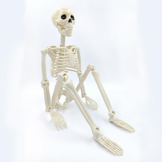 Реалистичные подвижные суставы скелета регулируемый Хэллоуин пластиковый скелет для декора кладбища