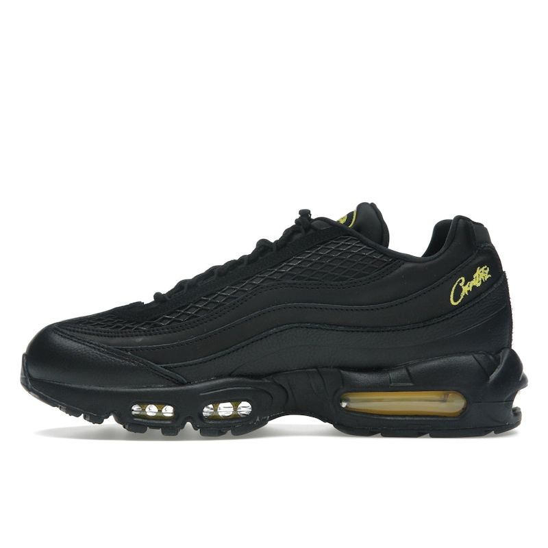 Corteiz X Nike Air Max 95 SP Honey Blacks Men Sneakers Tour-Yellow FB2709-003