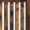 Radiator Cover Smoked Oak 112 x 19 x 81.5 cm
