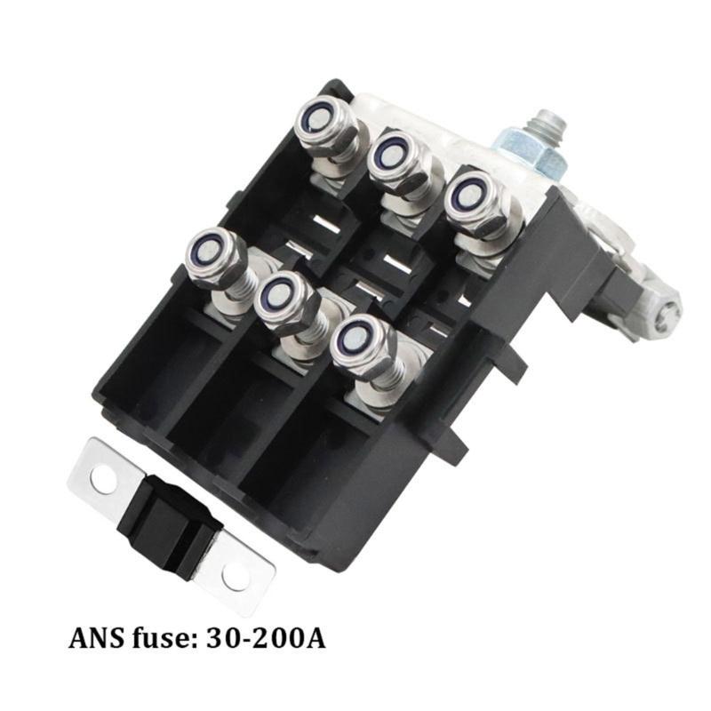 Удобный блок предохранителей для электрического обновления морской лодки, 5/3 цепи, пластиковая конструкция, простая установка