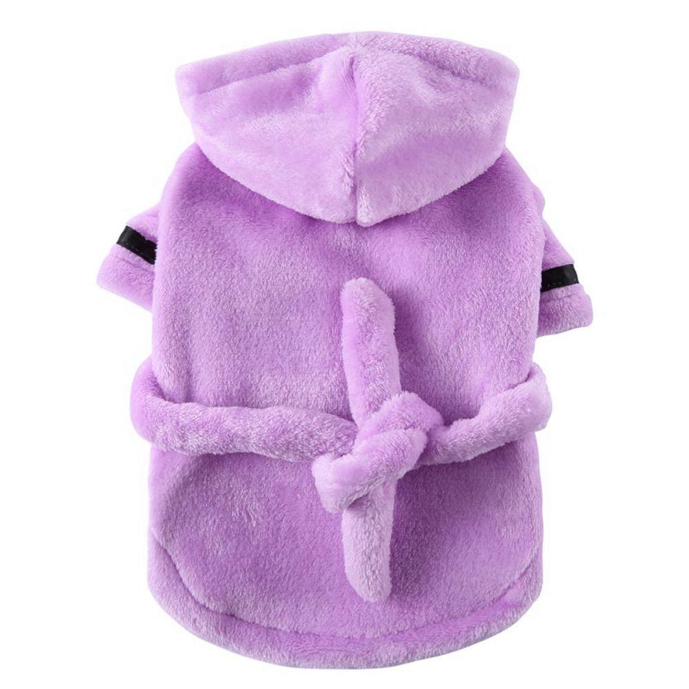 Lint-free Thick Shower Bathing for Small Large Dog Super Microfiber Pet Bath Towels Pet Pajamas Dog Bathrobe Dog Towel