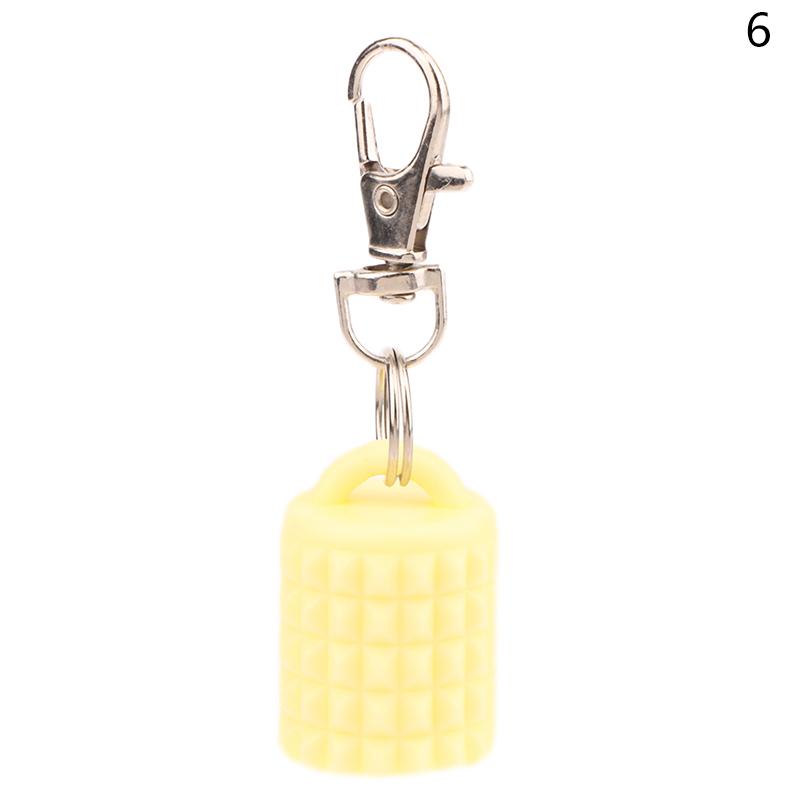 1/3 шт. Силиконовые крышки для брелока для блеска для губ для женщин, удобные для путешествий, аксессуары для косметических продуктов, дорожный аксессуар для макияжа