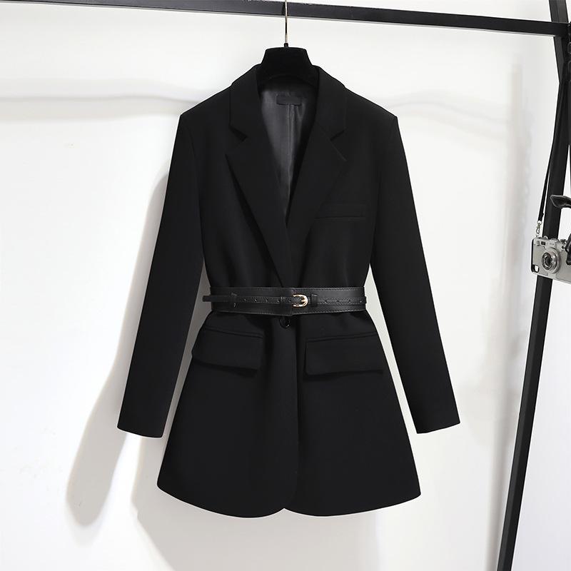 Весенний новый французский темперамент универсальный тонкий пиджак для женщин дизайн нишевый пригородный костюм с длинными рукавами