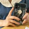 Ins Корея Япония Белая роза чехол для телефона с принтом для Iphone 13 Pro Max 12 11 Xr X Xs Max 7 8 Plus Se мягкий прозрачный чехол из ТПУ