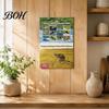 Yearly Appointment Tracker 2027 Wall Calendar, Dogs Pooping in Beautiful Places 12 Monthly Jan. Planner - Dec. 2027, Funny Dog Gag Gifts for