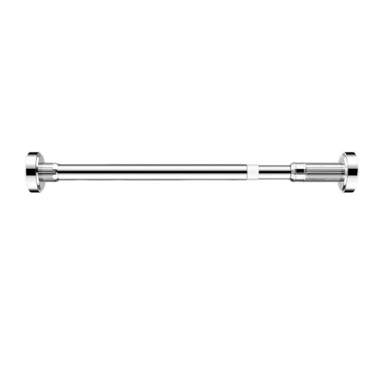 35/50CM Tension Curtain Rod Garland Holder Adjustable Expandable No Drilling Non-Slip Stainless