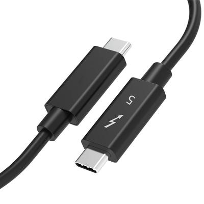POTRRCIUSUER Thunderbolt 5 Thunderbolt 5 80 Гбит/с Двунаправленная передача данных 240 Вт PD с Thunderbolt Thunderbolt и Совместимый с и Игровыми консолями 1,5 м